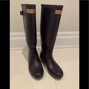 COPY - Classic Size 8 Genuine Hunter Tall Rain Boots
